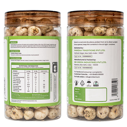 Mr. Farms Cream and Onion Makhana 70g | Healthy Roasted Foxnuts | High Fiber Snack | Gluten Free | No Palm Oil